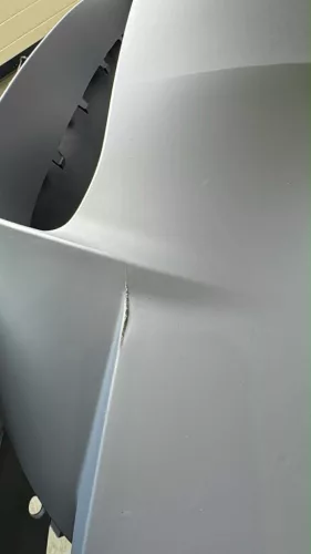 Front Bumper With PDC + SRA fit for BMW 3-Series (E90, E91) Sedan Touring (2005-2008) M-Tech Facelift Style DAMAGE