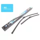 Front set dedicated silicon wiperblades Opel Astra H