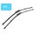 Front set dedicated silicon wiperblades Seat Leon