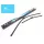 Front set dedicated silicon wiperblades Fiat Bravo Kia Ceed Peugeot 308 VW Caddy