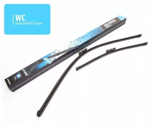 Front set dedicated silicon wiperblades Fiat Bravo Kia Ceed Peugeot 308 VW Caddy