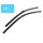 Front set dedicated silicon wiperblades Ford Focus III