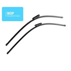 Front set dedicated silicon wiperblades Citroen C4