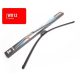 Flat frameless silicon wiperblade 650mm (hook 12 mm)
