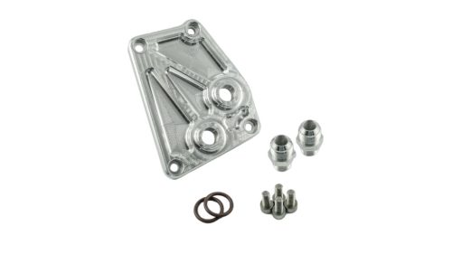 AN10 Oil cooler adapter BMW V8 M60 M62 + flare fittings