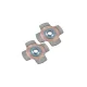 Clutch Disc Pack Tilton 64185-8-VV-10 BMW M50 M52 M54 23x29-10N [184mm / 7.25"]