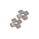 Clutch Disc Pack Tilton 64185-8-VV-55 BMW M57N M57N2 N57 N54 B57 B58 32,5x35-26N [184mm / 7.25"]