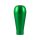 Long green aluminum knob