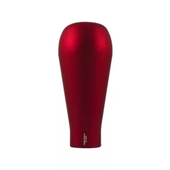 Long red aluminum knob