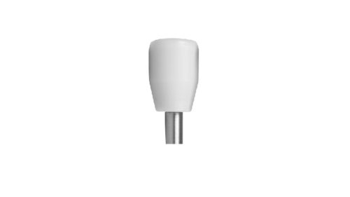 Teflon Short White Knob
