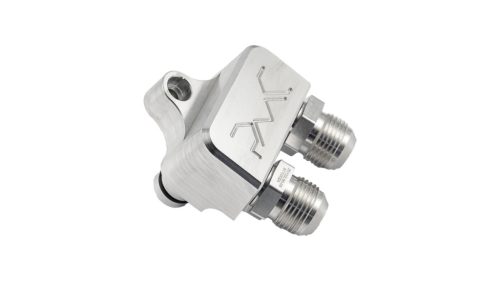 Oil Cooler Adapter for ZF 8HP BMW N57 B58 Transmission + M18x1.5 - AN10 Adapters