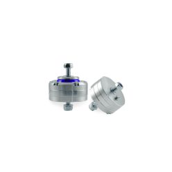  Solid aluminium engine mounts BMW E30 E21 E12 (6CYL) - Polyurethane 70ShA