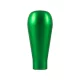 PMC long aluminium gear knob, green