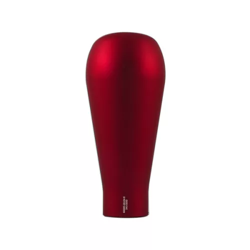 PMC long aluminium gear knob, red