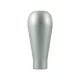 PMC long aluminium gear knob, silver