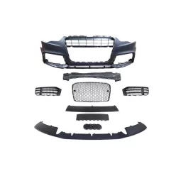 Front bumper + Grill Chrom-Black Audi A5 8T 13-16 RS5 Style