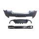 Bumper BMW 5 F10 Rear M5 Look 2 Double Tips