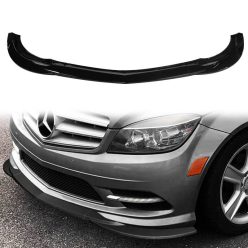   Diffuser Mercedes-Benz C W204 C204 S204 Facelift Front Bumper Gloss Black