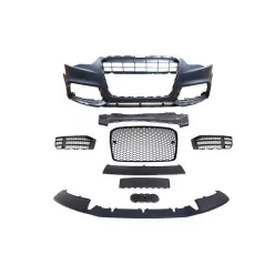 Front bumper + Grill Black Audi A5 8T 13-16 RS5 Style