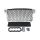 Grill Audi A4 B8 RS Style Chrome Black 08-12 PDC