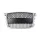 Grill Audi A3 8P Facelift RS-Style Silver Black