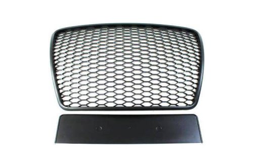 Grill Audi A6 C6 RS Style Gloss Black 09-11