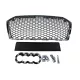 Grill Audi A4 B9 RS Style Satin Black 2016+ PDC