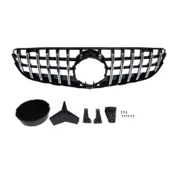   Grill Mercedes Benz W253 GT - R Look Chrome - Gloss Black 16-19