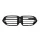 Grill BMW X6 G06 Single Line Gloss Black
