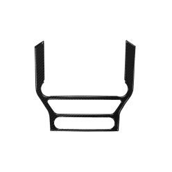 Carbon frame multi-media console for Ford Mustang 15-19