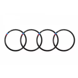 Carbon wrap door speaker sound ring BMW F30 F34