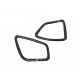 Carbon wrap side air vent outlet frame for BMW F30 F34