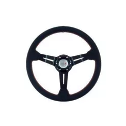 Steering wheel Pro 350mm offset:60mm Leather Black