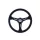 Steering wheel Pro 350mm offset:60mm Leather Black