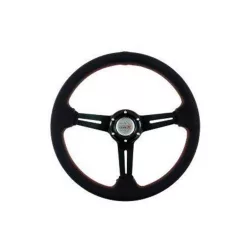 Steering wheel Pro 350mm offset:40mm Leather Black