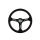 Steering wheel Pro 350mm offset:40mm Leather Black