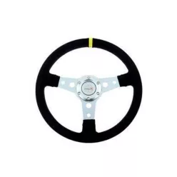Steering wheel Pro 350mm offset:0mm Suede Black