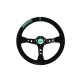 Steering wheel Pro 350mm offset:80mm Takata Suede