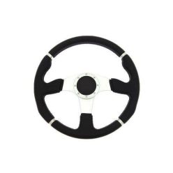 Steering wheel Pro 350mm offset:0mm Leather Black