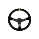Steering wheel Pro 350mm offset:80mm Yellow Suede