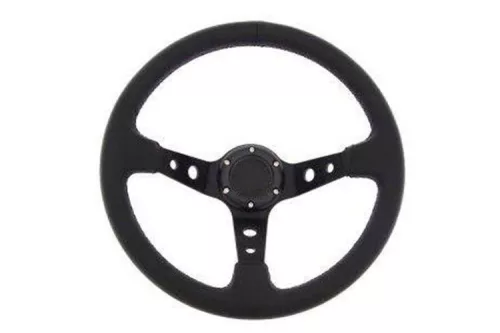 Steering wheel Pro 350mm offset:80mm Leather Black