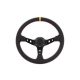 Steering wheel Pro 350mm offset:80mm Leather Black