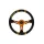 Steering wheel Pro 350mm offset:80mm Leather Black