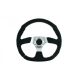 Steering wheel Pro 350mm offset:0mm Leather Black