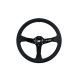 Steering wheel SLIDE 350mm offset:90mm Carbon Black