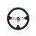 Steering wheel SLIDE 350mm offset:90mm Suede Blue