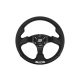 Steering wheel SLIDE 320mm offset: 20mm Leather Black