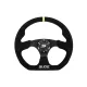 Steering wheel SLIDE 350mm offset:25mm Suede Yellow