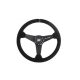 Steering wheel SLIDE 350mm offset:20mm Suede Grey