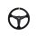 Steering wheel SLIDE 350mm offset:20mm Suede Yellow